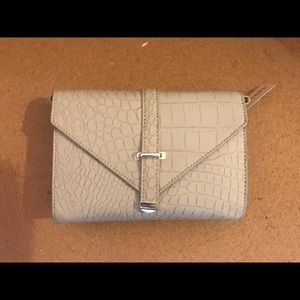NEW beige cross bag